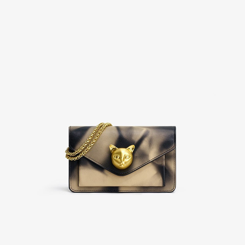 Cat Head Small Crowd Light Luxury Fashion Chain Bag