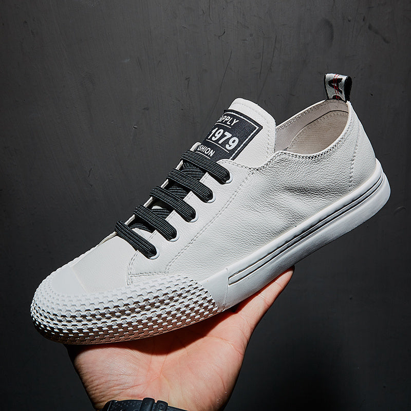 European-American Breathable Summer White Sneakers