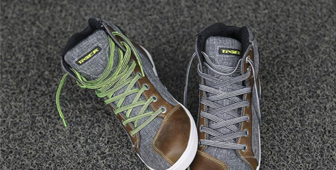 Men's Summer Breathable Anti-Fall Motorcycle Boots