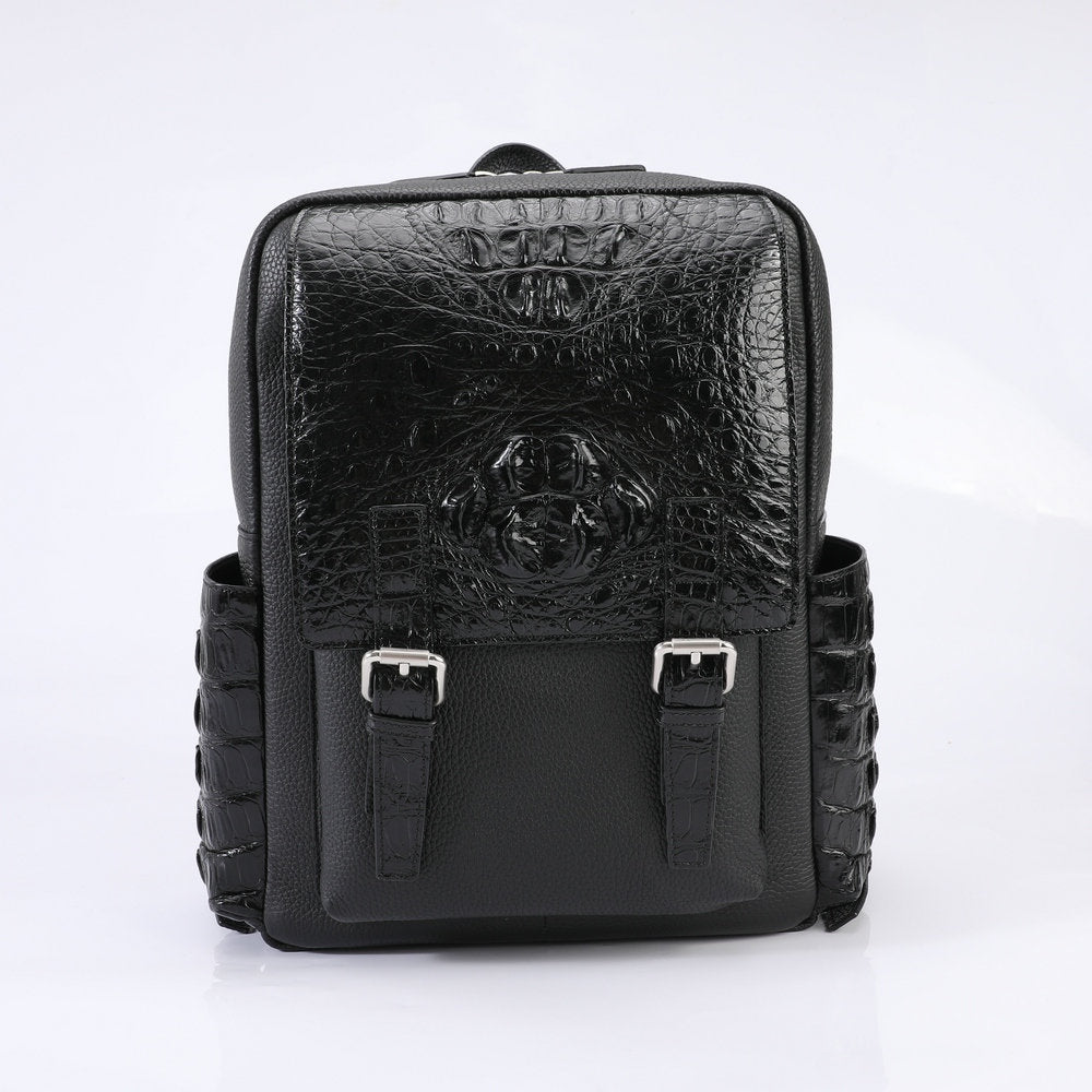 Men’s Crocodile Leather Business Bag, 26x36x13cm