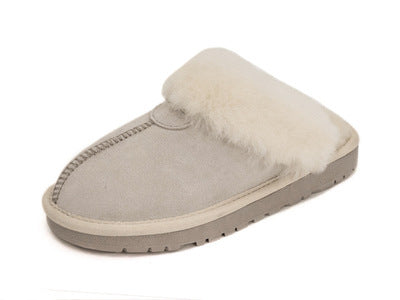 Winter warm non-slip slippers