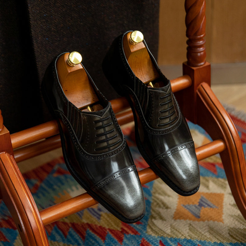 Men’s Cowhide Formal Commuting Leather Dress Shoes