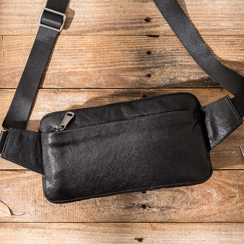 Men's New Vintage Top Layer Cow Leather Casual Bag