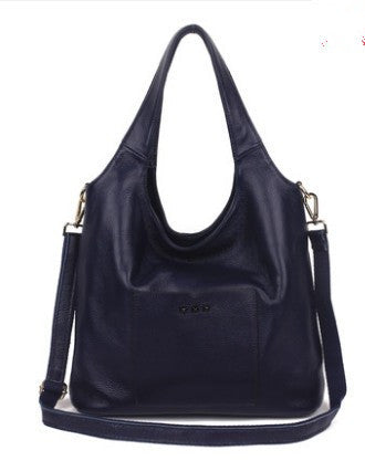 Denise Genuine Leather Rivet Street Trend Bag