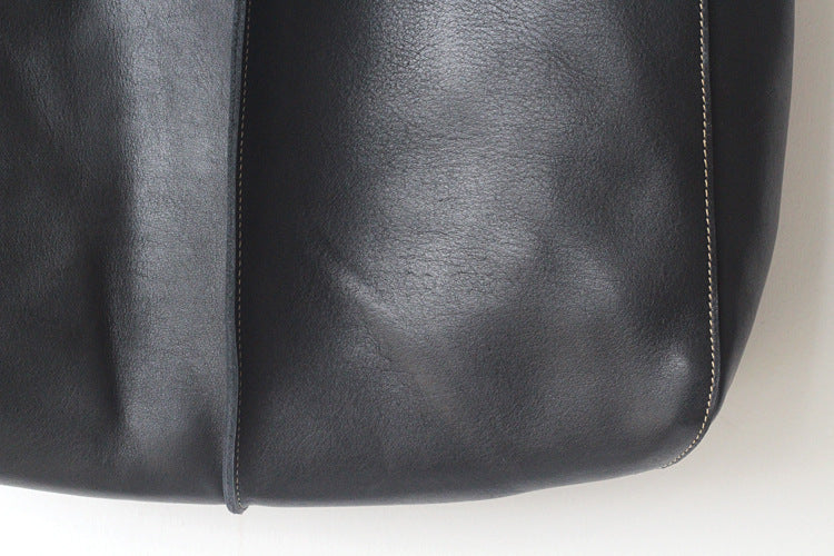 Women’s Large Cowhide Mother & Daughter Bag Retro