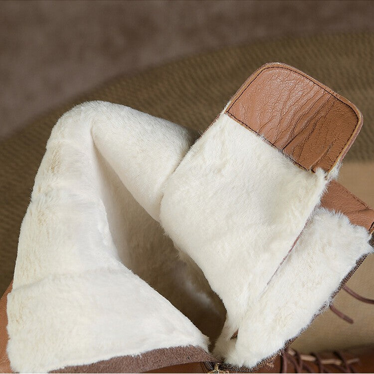 Women’s Fashion Non-Slip Thickened Cotton Boots