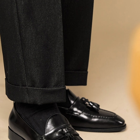 European & American Business Casual Tassel Loafers