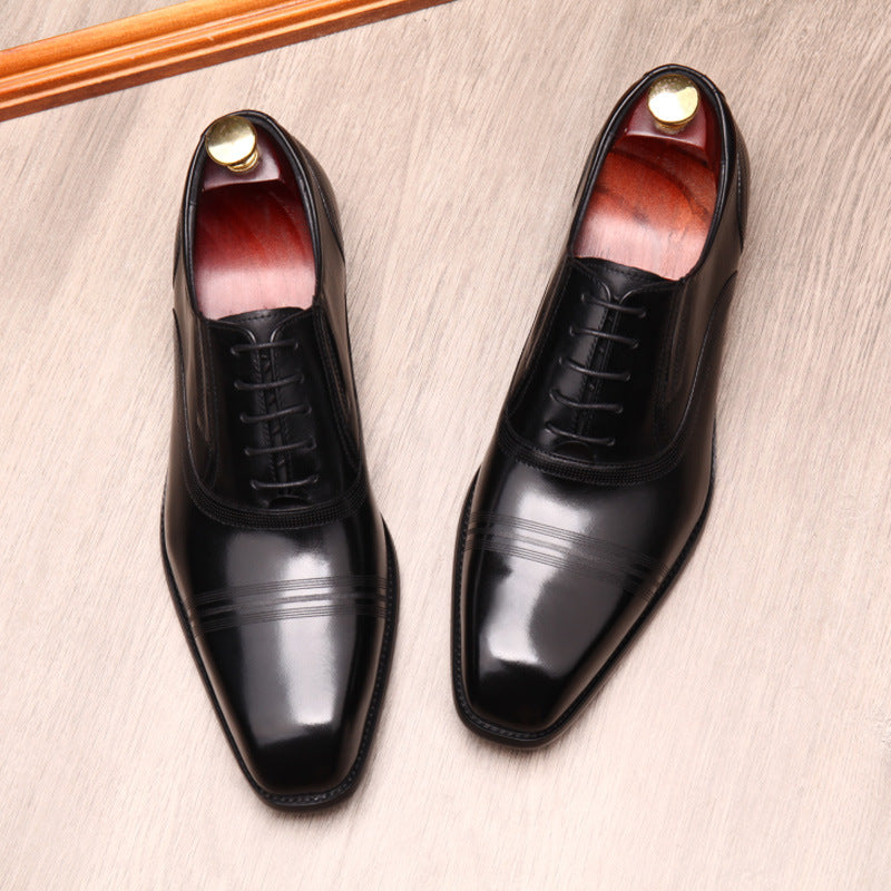 Men’s Formal Leather Shoes, Black & Brown, Various Sizes