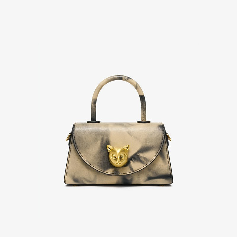 Cat Head Small Crowd Light Luxury Fashion Chain Bag