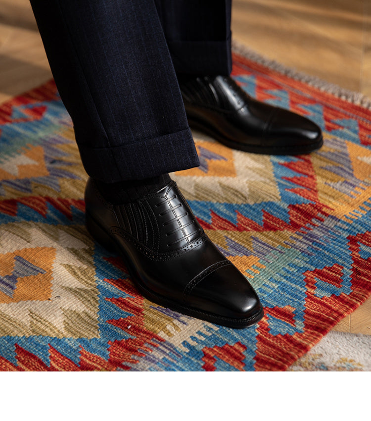 Men’s Cowhide Formal Commuting Leather Dress Shoes