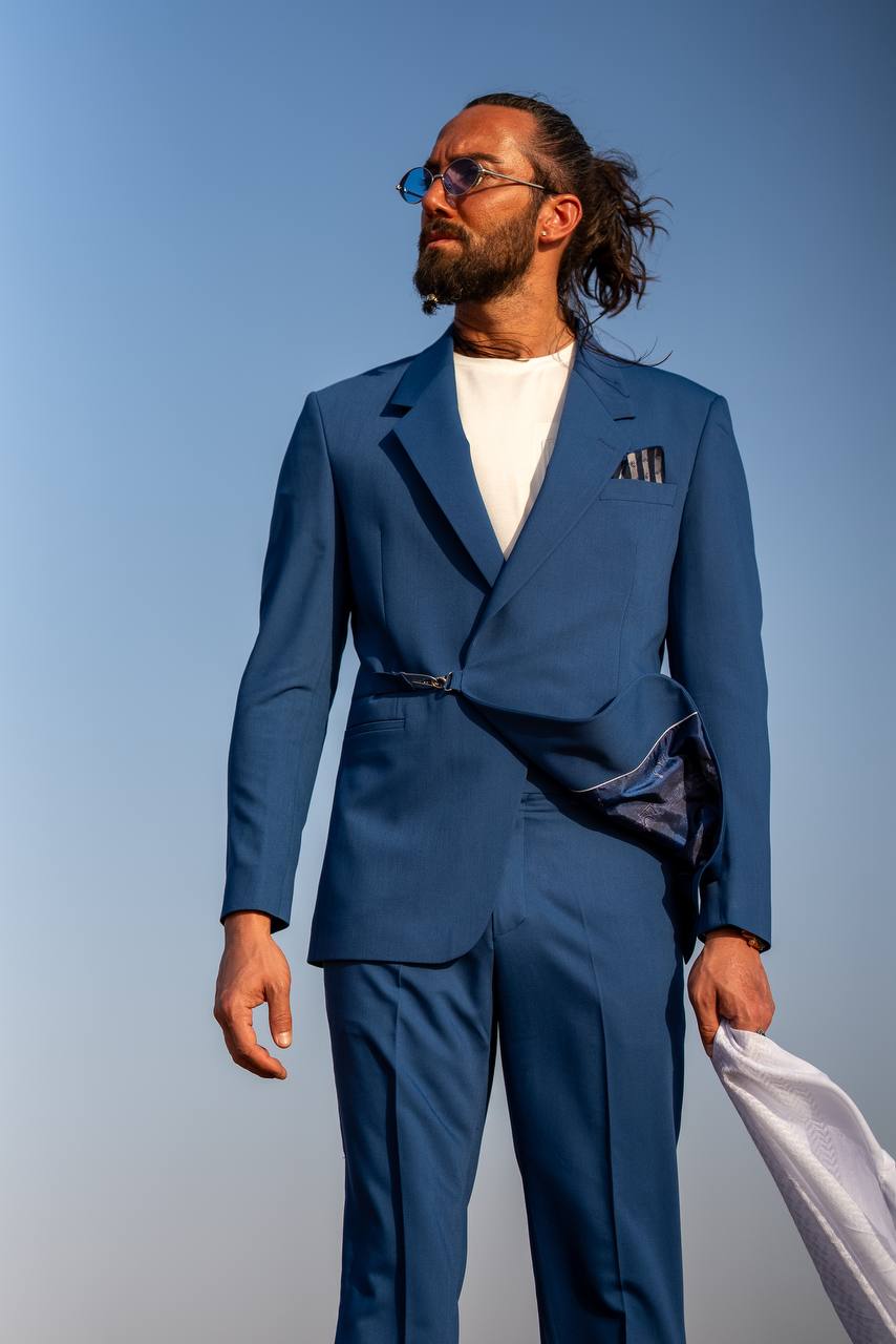 Blue Lightweight Summer Suit