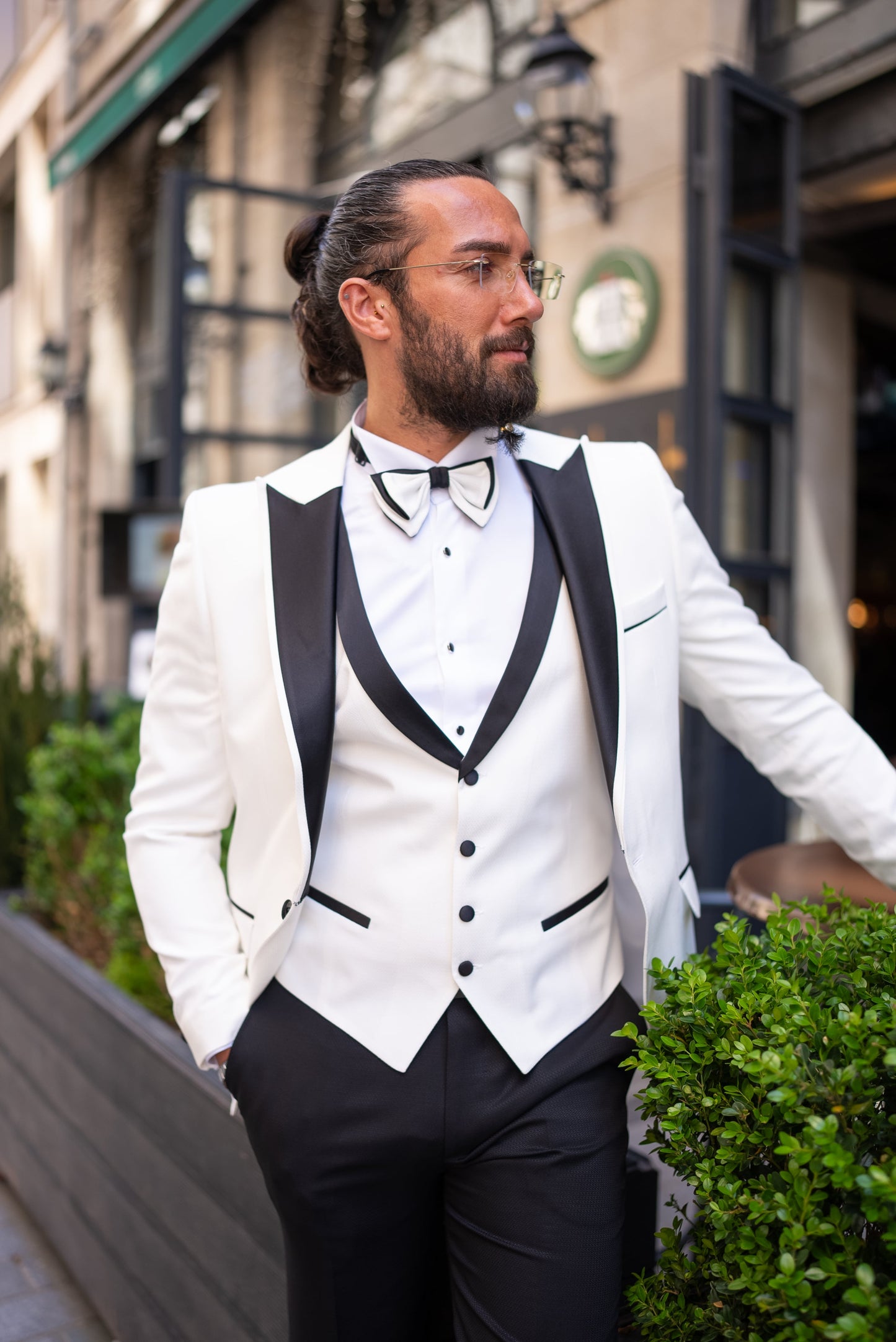 White Valor Tuxedo Ensemble