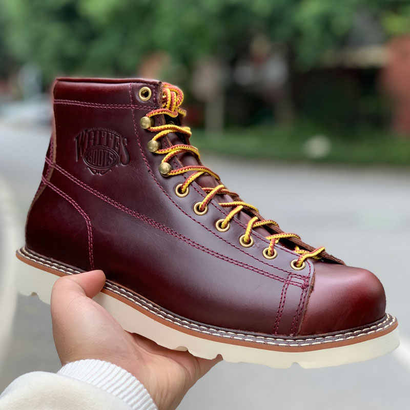 American Retro Waterproof Short Face Worker Boots