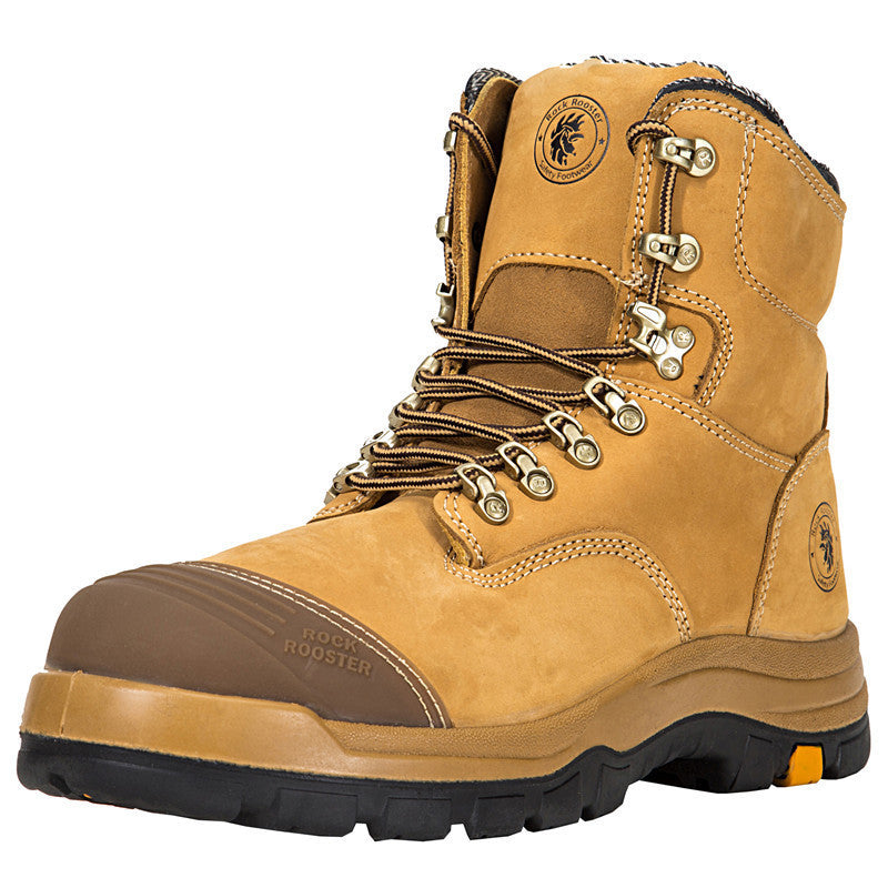 Men's Steel Toe Cowhide Breathable Work Shoes Summer