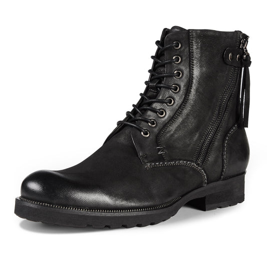 Mogadishu British Retro Leather Martin Boots Men