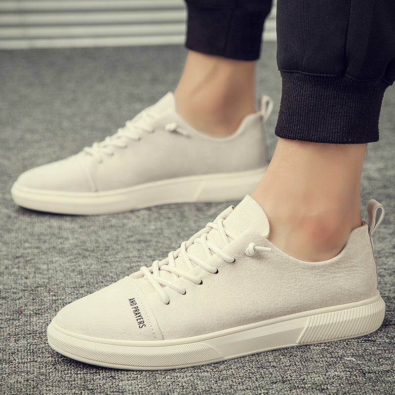 Simple Retro British Casual Shoes Double Pigskin Upper