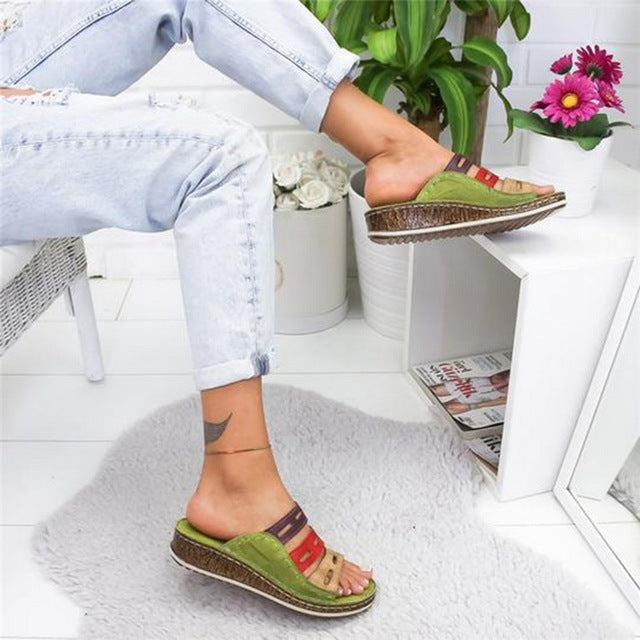 Summer Casual Women's Slope Heel Sandals