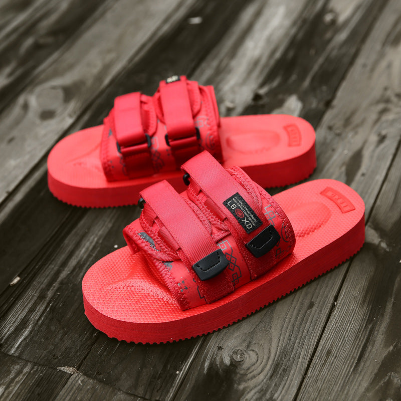 Fashionable Chunky One-line Casual Sandals