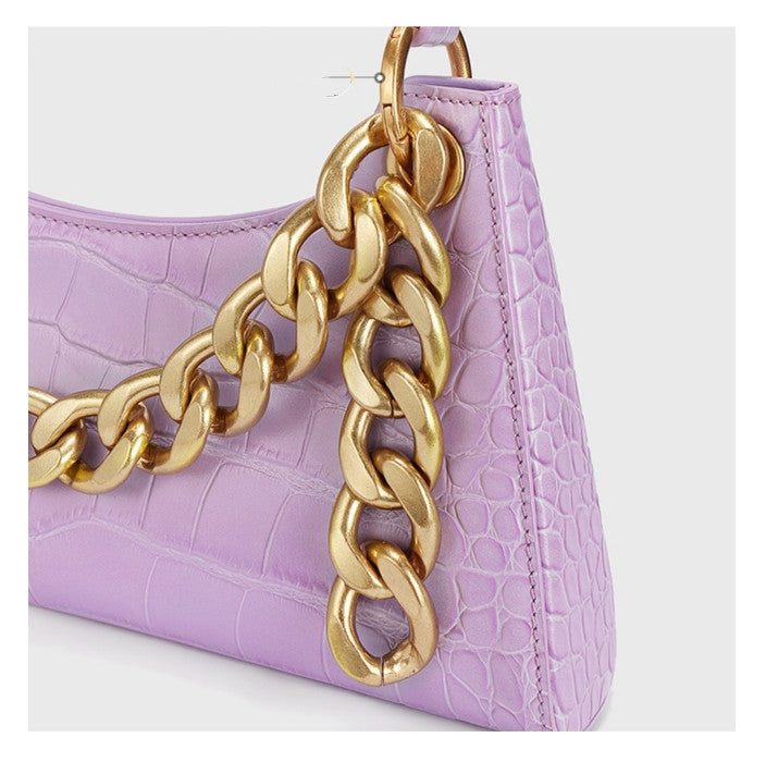Spring and summer fashion trend underarm handbag