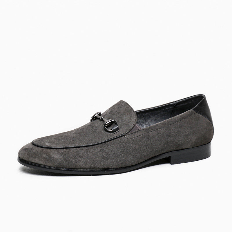 Men's Suede Horsebit Slip-On Breathable Loafers