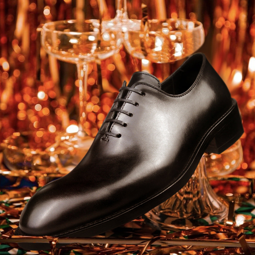 Handmade Men's Breathable Formal Cowhide Leather Shoes