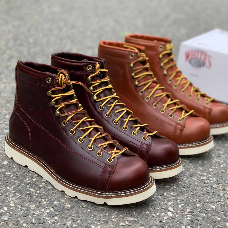 American Retro Waterproof Short Face Worker Boots