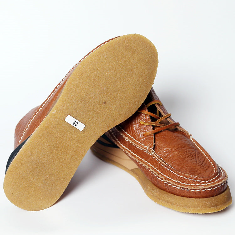 Men’s Vintage Cowhide Square Toe Workwear Shoes