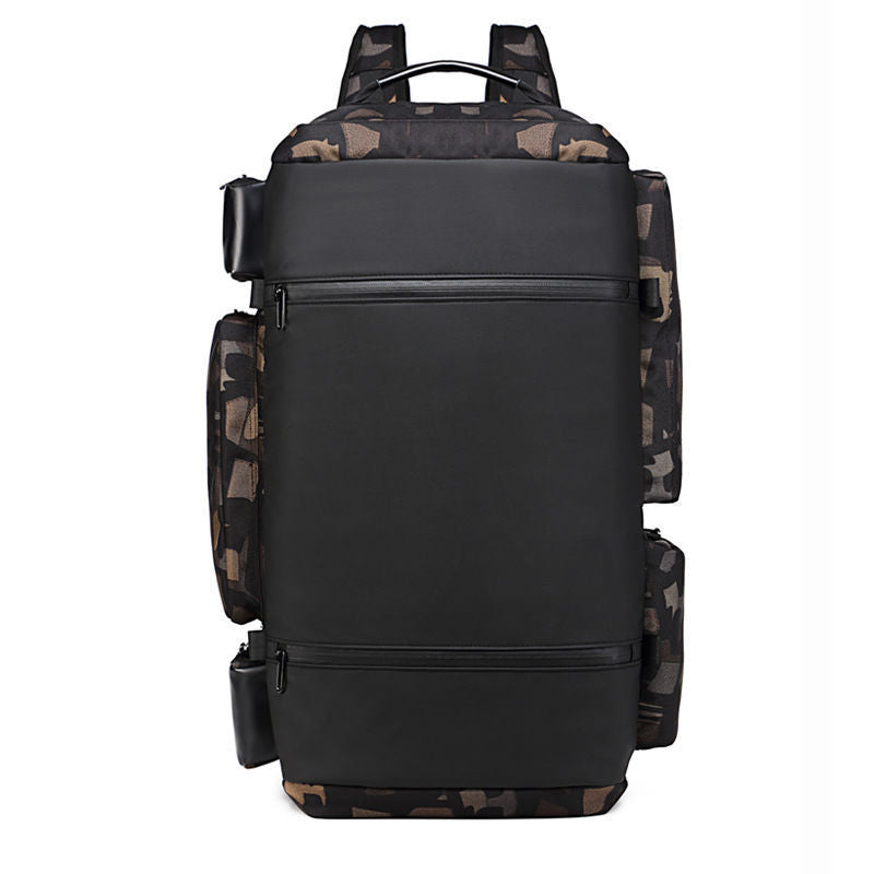 Men’s Outdoor Backpack with USB, 30x29x60cm