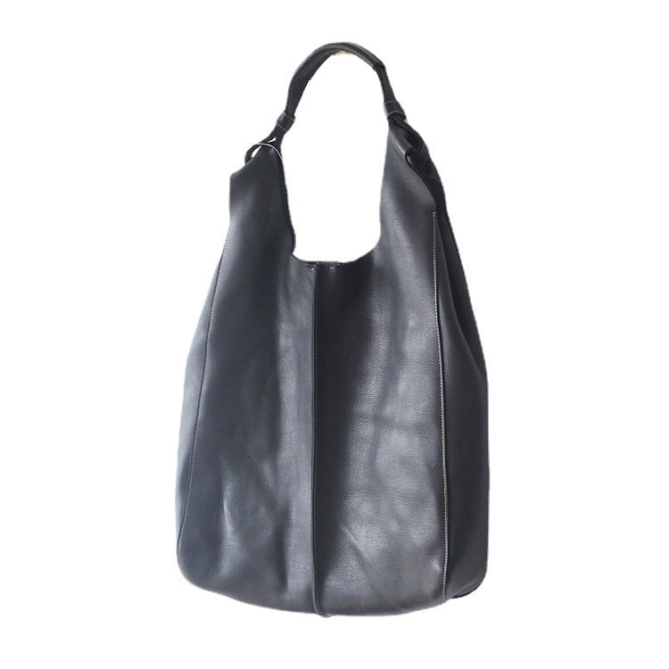 Women’s Large Cowhide Mother & Daughter Bag Retro