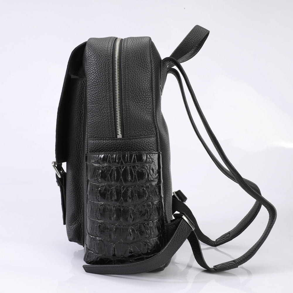 Men’s Crocodile Leather Business Bag, 26x36x13cm