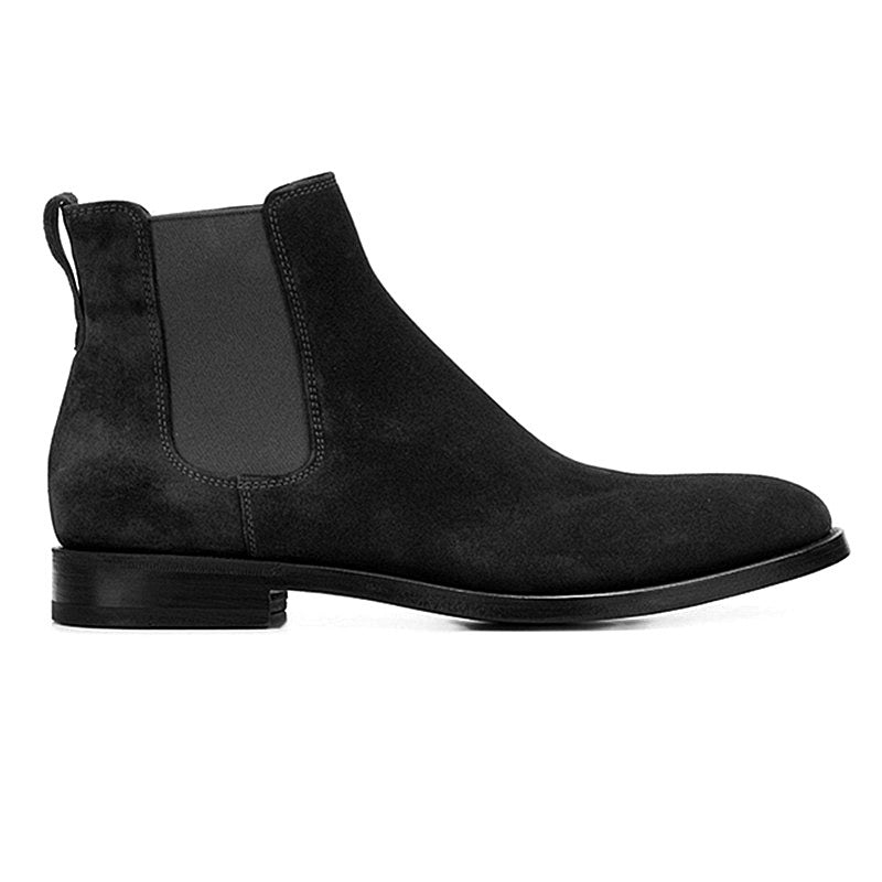 Men's English Leather Chelsea Boots - Pointed Toe