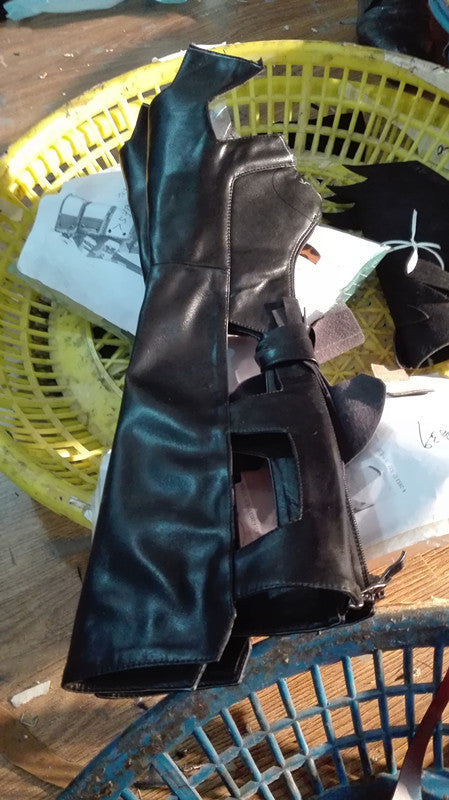 Fish Mouth Hollow High-heeled Women's Boots