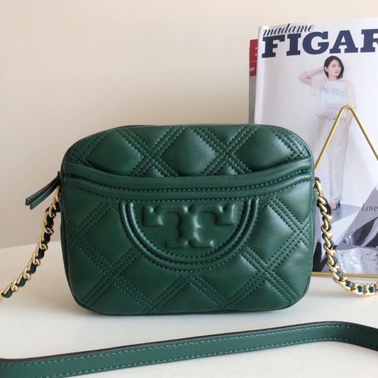 Fresh Literary Sheepskin Diamond Square Shoulder Bag