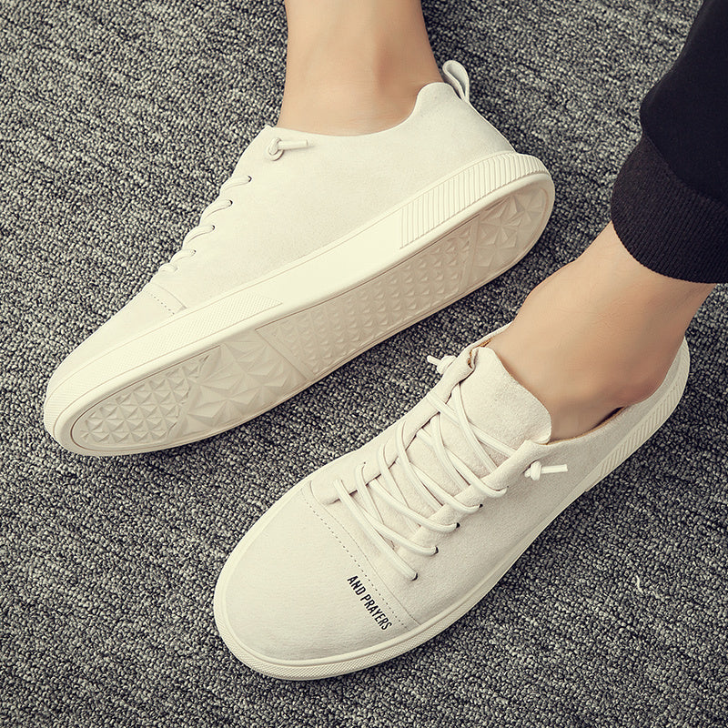 Simple Retro British Casual Shoes Double Pigskin Upper