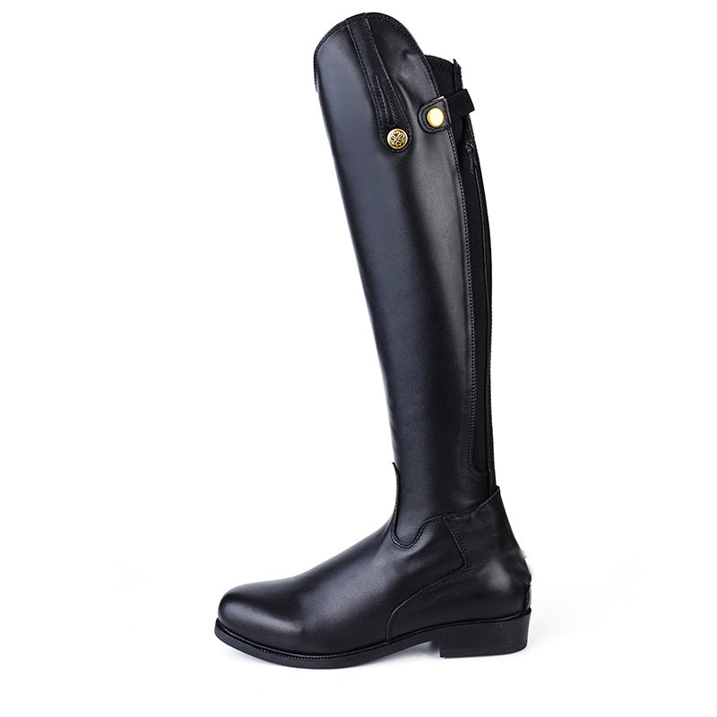 High Tube Alpaca Leather Equestrian Knight Boots