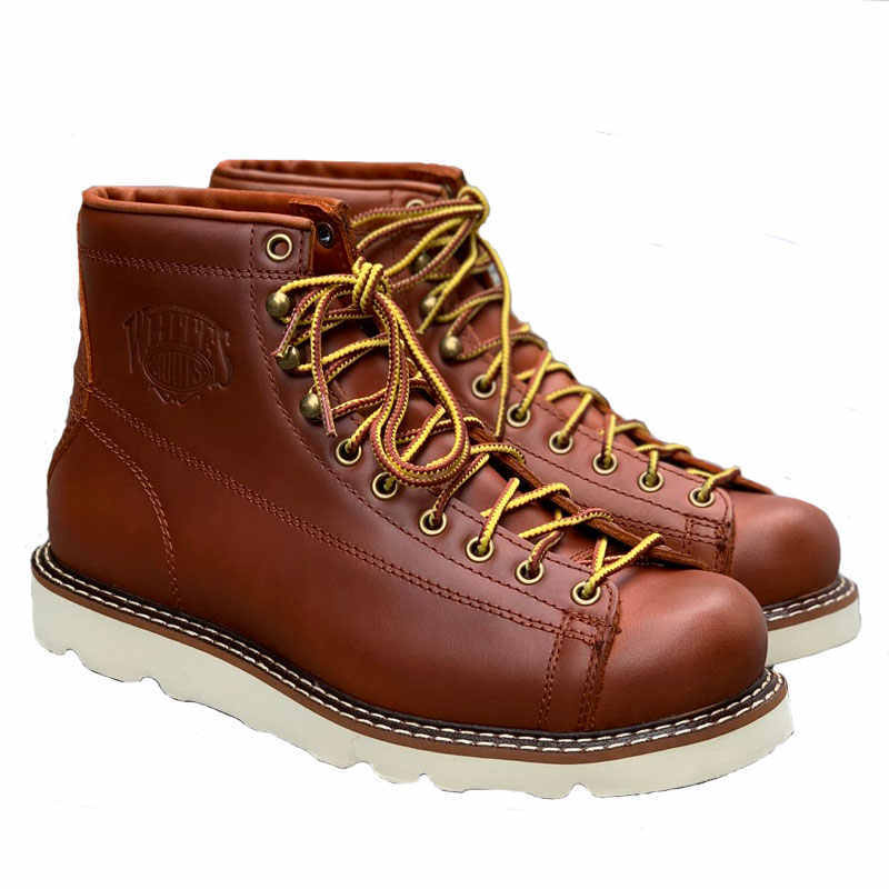 American Retro Waterproof Short Face Worker Boots