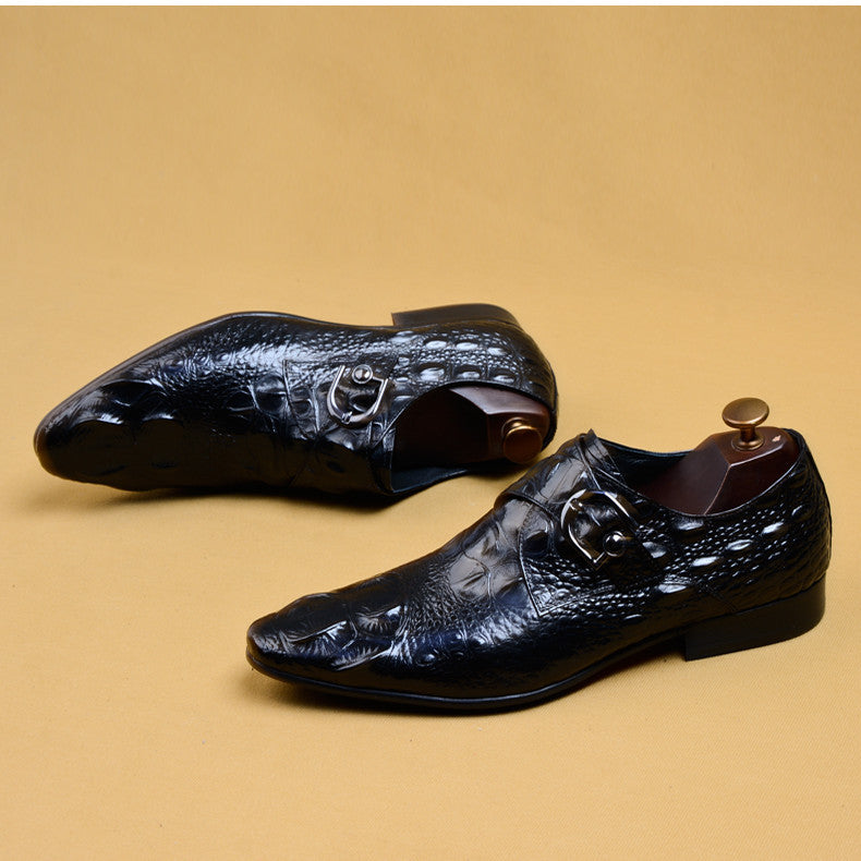 Men’s Business Suit Leather Shoes, Pointed Toe