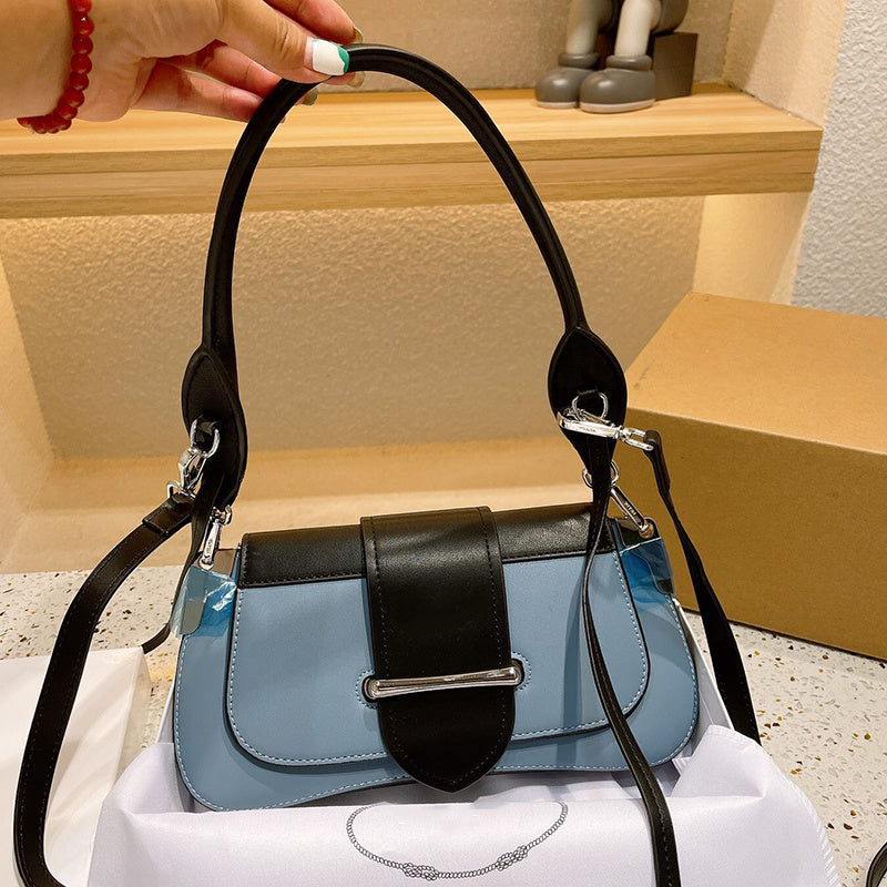 Women’s Retro Cowhide Leather Large Shoulder Bag