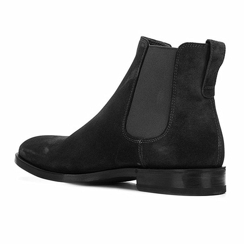 Men's English Leather Chelsea Boots - Pointed Toe