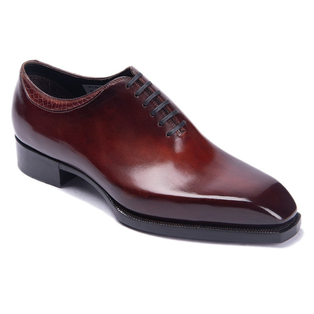 Men’s Leather Oxford Dress Shoes Lace-Up