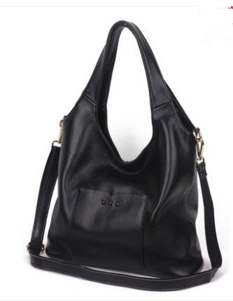 Denise Genuine Leather Rivet Street Trend Bag