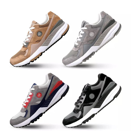 Retro Sports Shoes Men’s Breathable Mesh Running Shoes