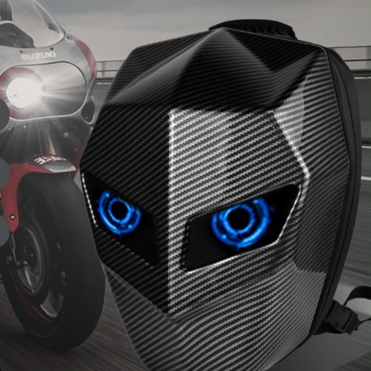 Luminous Sharingan Motorcycle Helmet Backpack, Bluetooth