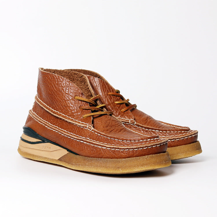 Men’s Vintage Cowhide Square Toe Workwear Shoes