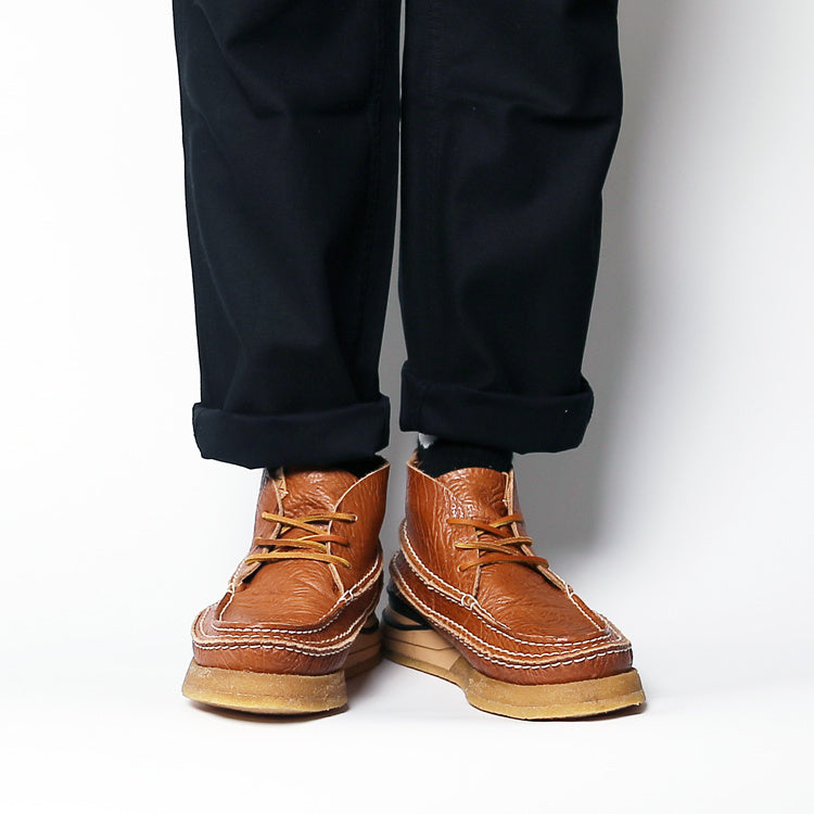 Men’s Vintage Cowhide Square Toe Workwear Shoes