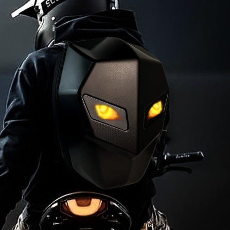Luminous Sharingan Motorcycle Helmet Backpack, Bluetooth