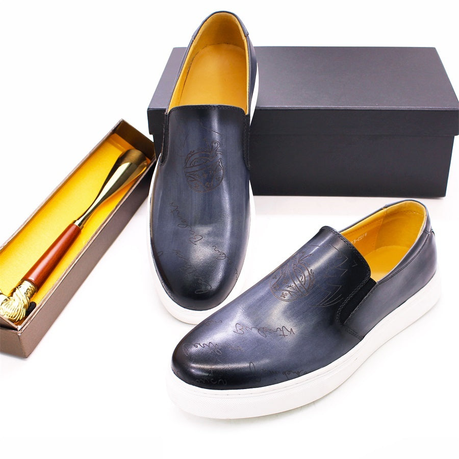 Men’s Leather Fashionable Comfortable Casual Loafers