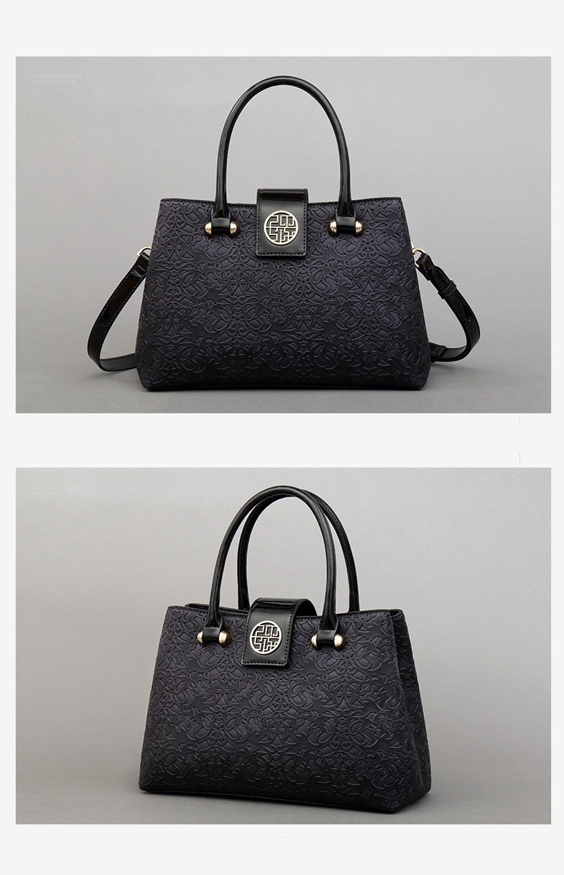 Stylish PU Leather Women’s Satchel - Gift Box Included