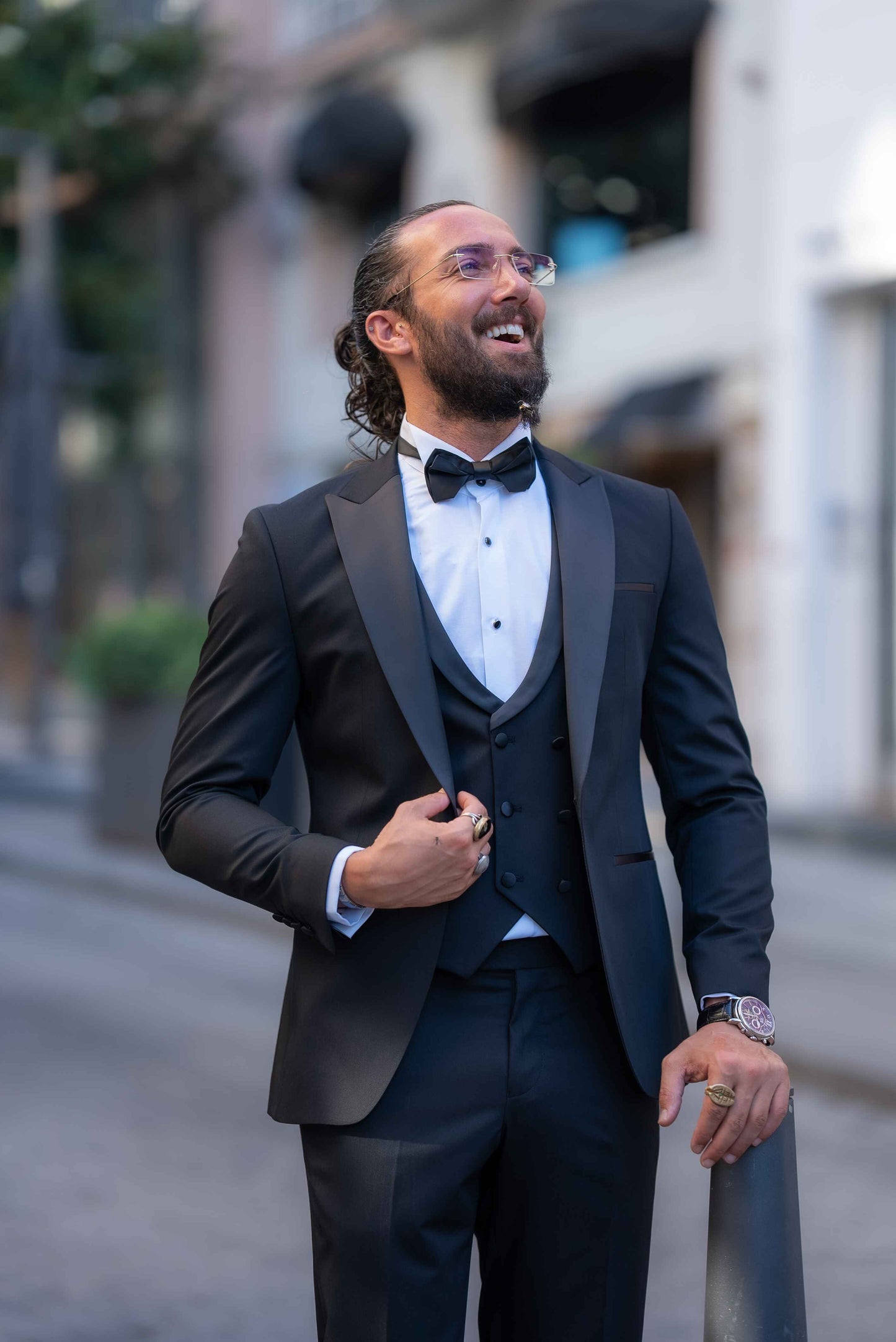 Obsidian Peak Lapel Tuxedo