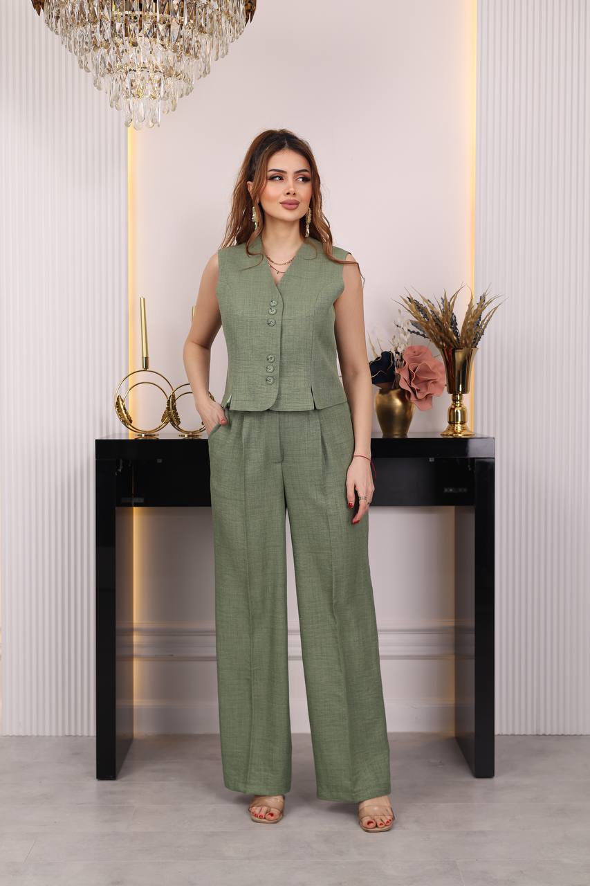 SuitLegacy Slit Detail Vest Suit